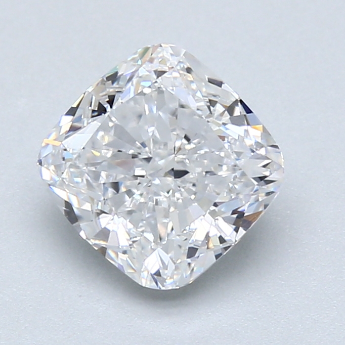 2.00 ct Cushion Cut Natural Diamond : D / VS1