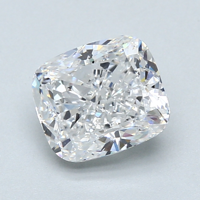 2.01 ct Cushion Cut Natural Diamond : D / VVS1
