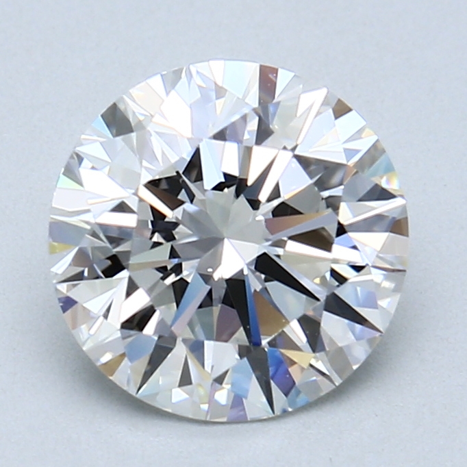 2.06 ct Round Natural Diamond : F / VS1