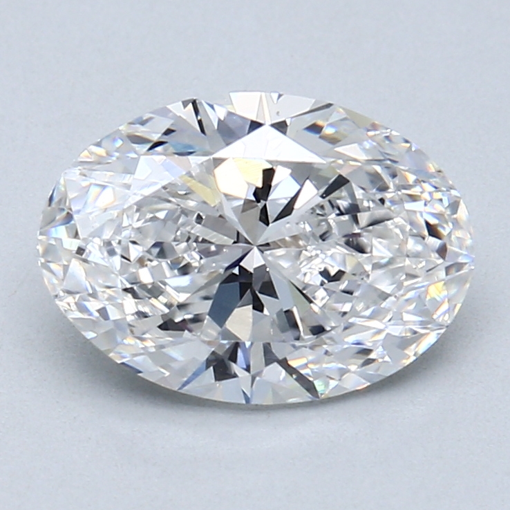2.01 ct Oval Natural Diamond : D / VS2