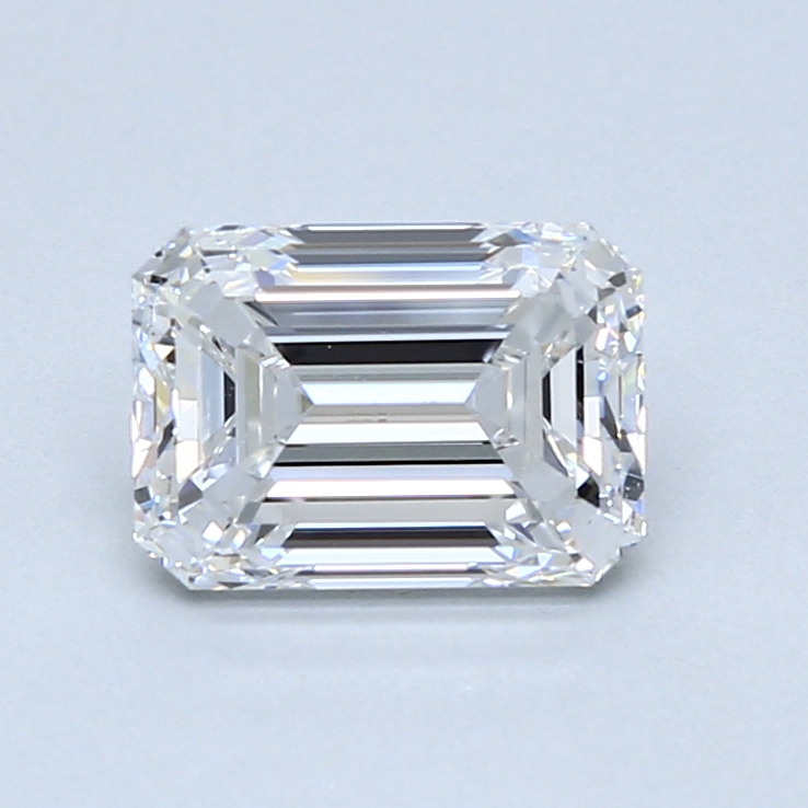 1.70 ct Emerald Cut Natural Diamond : D / VS1