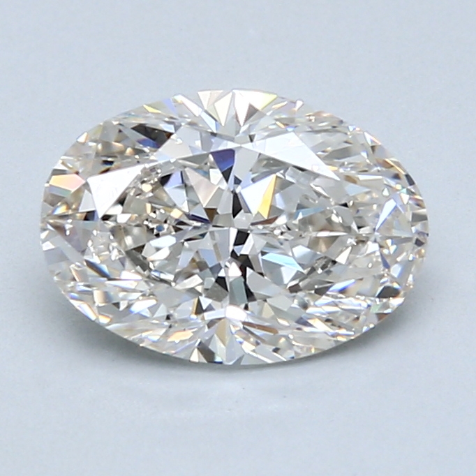 1.77 ct Oval Natural Diamond : H / VS1