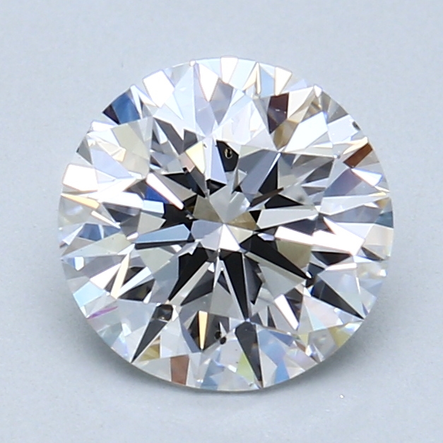 1.52 ct Round Natural Diamond : D / SI1