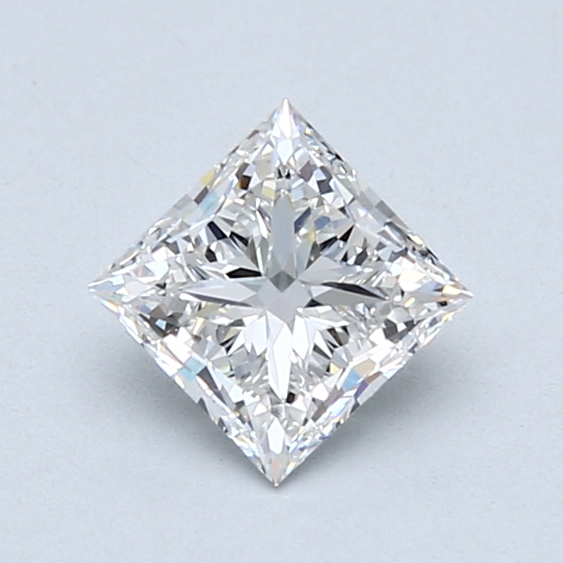 0.91 ct Princess Cut Natural Diamond : E / IF