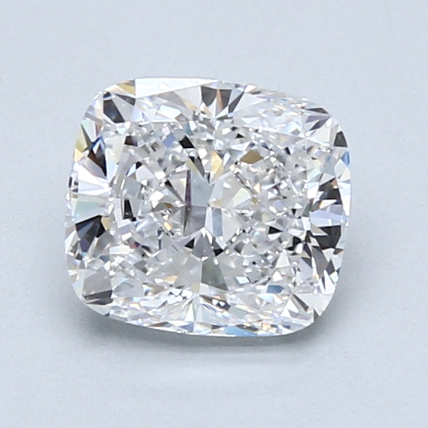 1.51 ct Cushion Cut Natural Diamond : D / VVS2