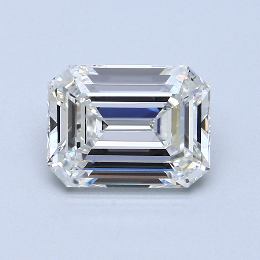2.35 ct Emerald Cut Natural Diamond : E / IF