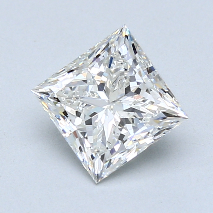 1.51 ct Princess Cut Natural Diamond : F / IF