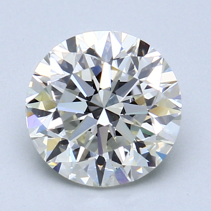2.00 ct Round Natural Diamond : H / VVS2