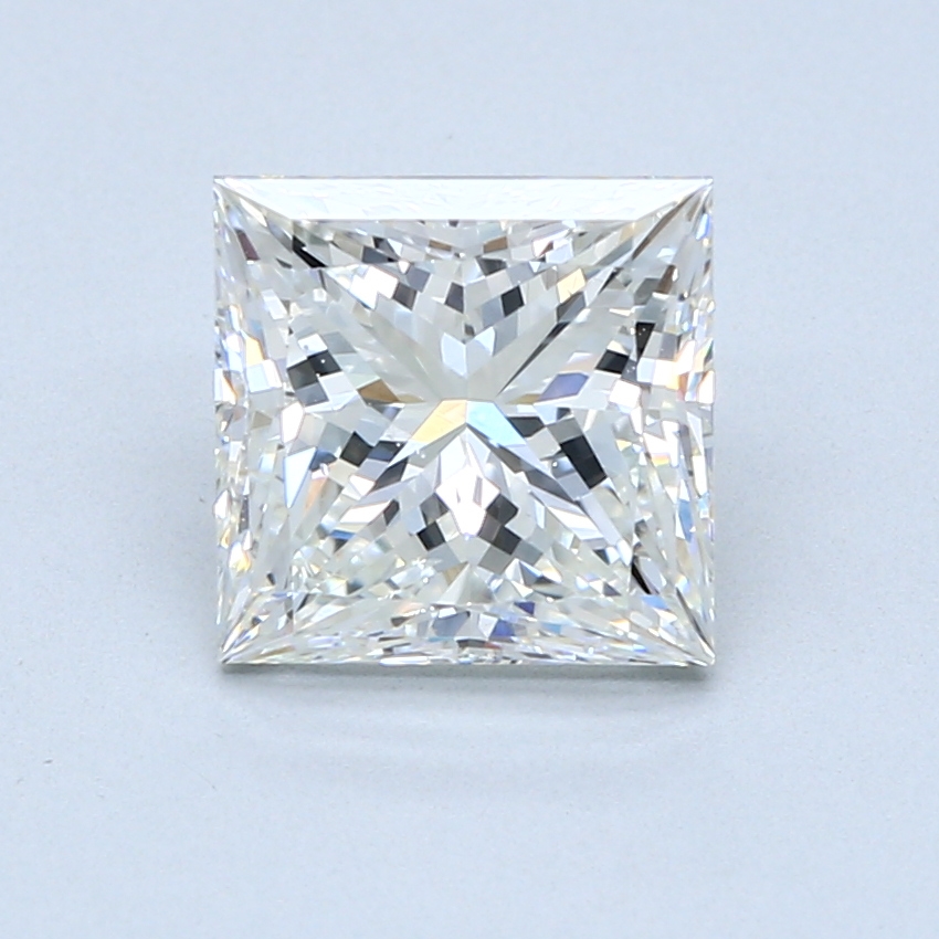 2.68 ct Princess Cut Natural Diamond : F / VS2
